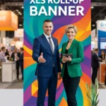 XLS Budget Roll Up Banner | Printed by Rollupexpress.be